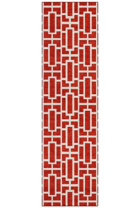 Addison Rugs Chantille Red 2'3" x 7'6" Runner