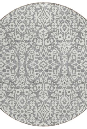 Addison Rugs Chantille Gray 8'0" x 8'0" Round