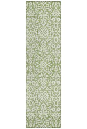 Addison Rugs Chantille Green 2'3" x 7'6" Runner