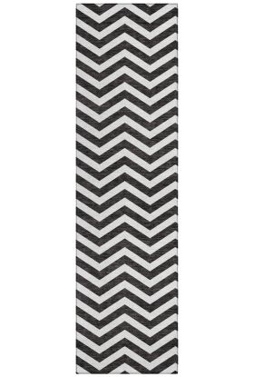 Addison Rugs Chantille Black 2'3" x 7'6" Runner