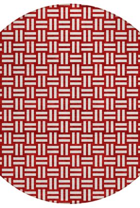 Addison Rugs Chantille Red 8'0" x 8'0" Round
