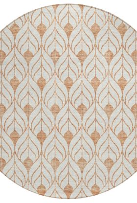 Addison Rugs Chantille Salmon 8'0" x 8'0" Round