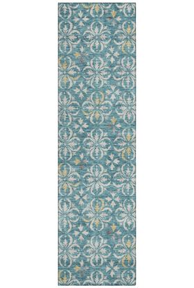 Addison Rugs Chantille Teal 2'3" x 7'6" Runner