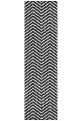 Addison Rugs Chantille Black 2'3" x 7'6" Runner