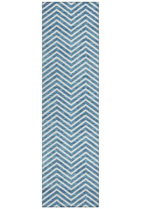 Addison Rugs Chantille Teal 2'3" x 7'6" Runner
