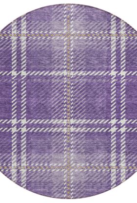 Addison Rugs Chantille Purple 8'0" x 8'0" Round
