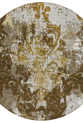 Addison Rugs Chantille Brown 8'0" x 8'0" Round