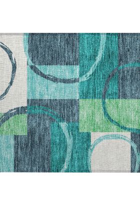 Addison Rugs Chantille Teal 1'8" x 2'6"