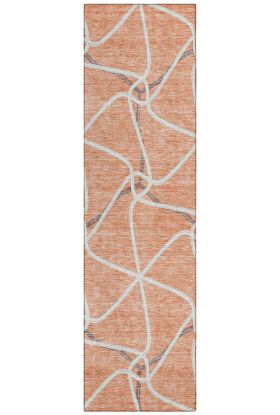 Addison Rugs Chantille Salmon 2'3" x 7'6" Runner