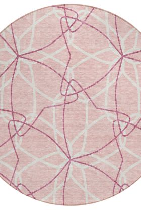 Addison Rugs Chantille Pink 8'0" x 8'0" Round
