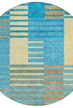 Addison Rugs Chantille Teal 8'0" x 8'0" Round
