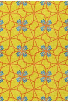Addison Rugs Chantille Yellow 3'0" x 5'0"