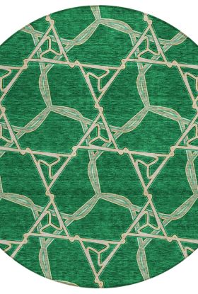 Addison Rugs Chantille Emerald 8'0" x 8'0" Round