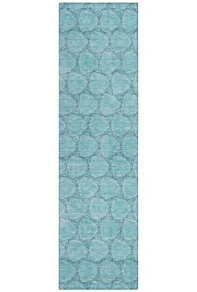 Addison Rugs Chantille Teal 2'3" x 7'6" Runner