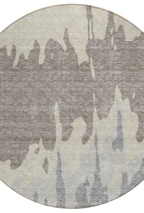 Addison Rugs Chantille Taupe 8'0" x 8'0" Round