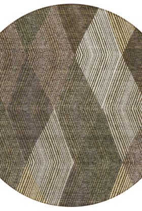 Addison Rugs Chantille Brown 8'0" x 8'0" Round