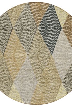 Addison Rugs Chantille Mocha 8'0" x 8'0" Round