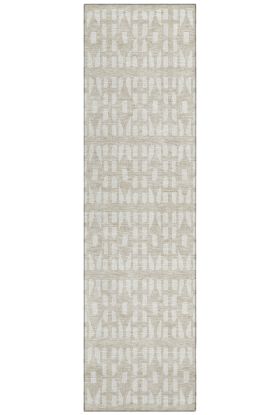 Addison Rugs Chantille Beige 2'3" x 7'6" Runner