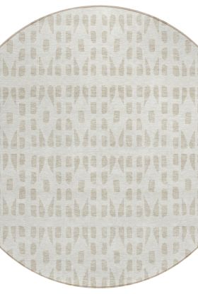 Addison Rugs Chantille Ivory 8'0" x 8'0" Round