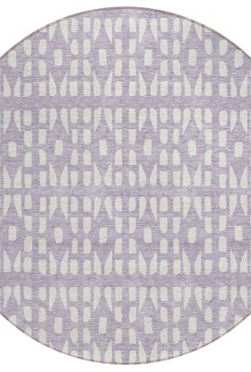 Addison Rugs Chantille Lavender 8'0" x 8'0" Round