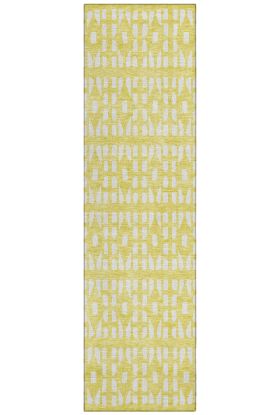 Addison Rugs Chantille Yellow 2'3" x 7'6" Runner