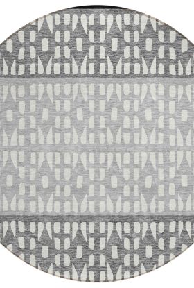 Addison Rugs Chantille Black 8'0" x 8'0" Round