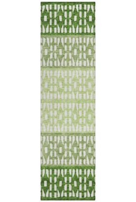 Addison Rugs Chantille Green 2'3" x 7'6" Runner