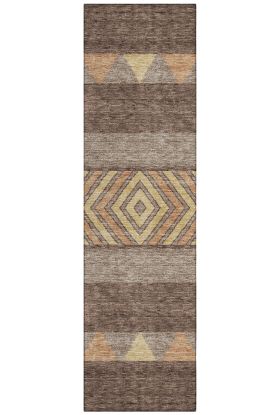 Addison Rugs Chantille Brown 2'3" x 7'6" Runner