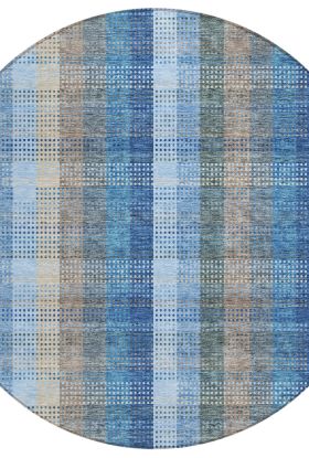 Addison Rugs Chantille Denim 8'0" x 8'0" Round