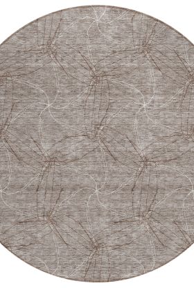 Addison Rugs Chantille Taupe 8'0" x 8'0" Round