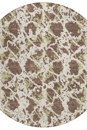 Addison Rugs Chantille Brown 8'0" x 8'0" Round