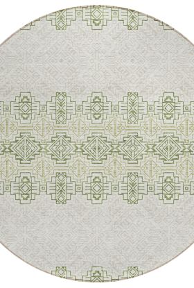 Addison Rugs Chantille Green 8'0" x 8'0" Round