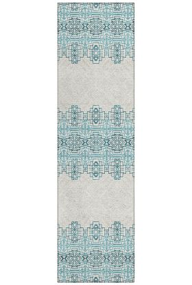 Addison Rugs Chantille Teal 2'3" x 7'6" Runner