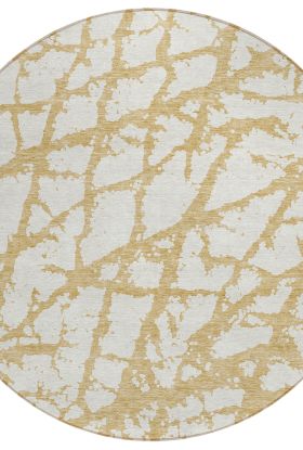 Addison Rugs Chantille Gold 8'0" x 8'0" Round