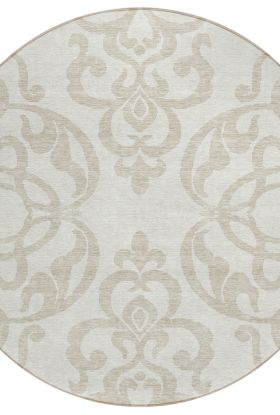 Addison Rugs Chantille Ivory 8'0" x 8'0" Round
