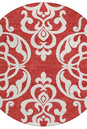 Addison Rugs Chantille Red 8'0" x 8'0" Round