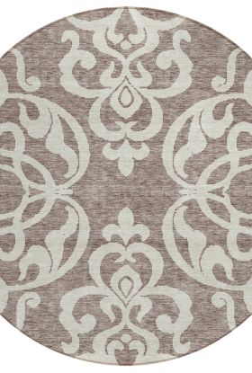 Addison Rugs Chantille Taupe 8'0" x 8'0" Round