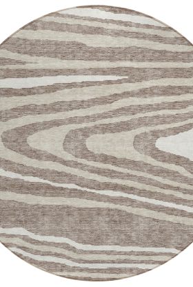 Addison Rugs Chantille Taupe 8'0" x 8'0" Round