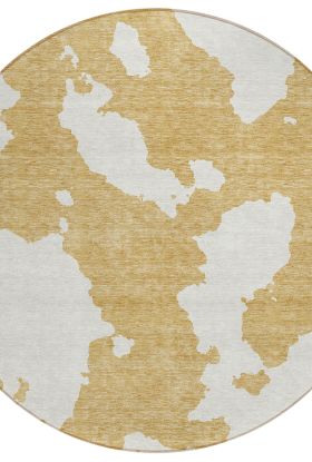 Addison Rugs Chantille Gold 8'0" x 8'0" Round