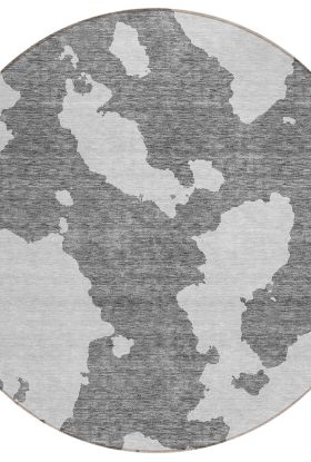 Addison Rugs Chantille Gray 8'0" x 8'0" Round