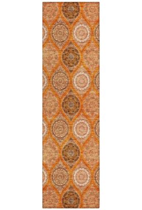 Addison Rugs Chantille Orange 2'3" x 7'6" Runner