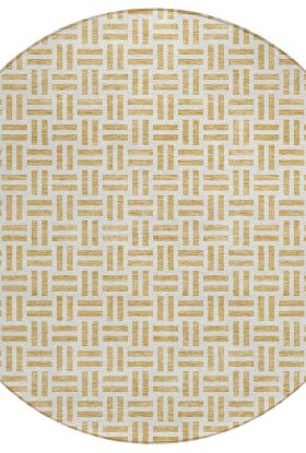 Addison Rugs Chantille Gold 8'0" x 8'0" Round
