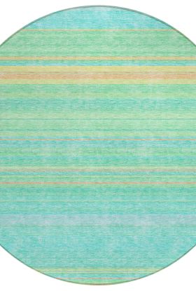 Addison Rugs Chantille Aqua 8'0" x 8'0" Round