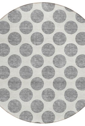 Addison Rugs Chantille Gray 8'0" x 8'0" Round