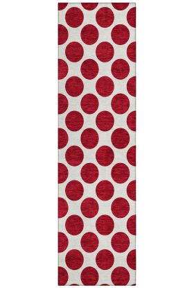 Addison Rugs Chantille Red 2'3" x 7'6" Runner