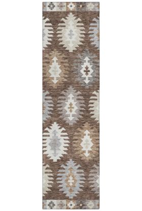 Addison Rugs Chantille Brown 2'3" x 7'6" Runner
