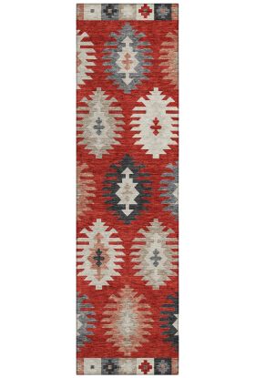 Addison Rugs Chantille Red 2'3" x 7'6" Runner