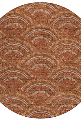 Addison Rugs Chantille Paprika 8'0" x 8'0" Round