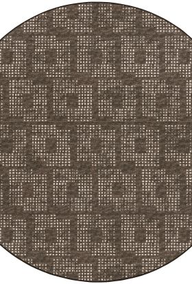 Dalyn Rugs Delano DA1 Chocolate 10'0" x 10'0" Round