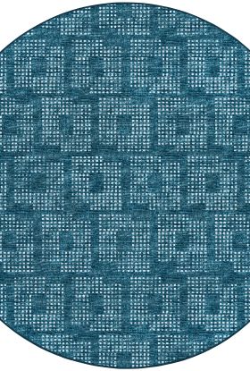 Dalyn Rugs Delano DA1 Navy 10'0" x 10'0" Round